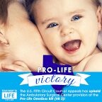 NEWS ALERT: Historic Pro-Life law upheld by U.S. Fifth Circuit Court of Appeals