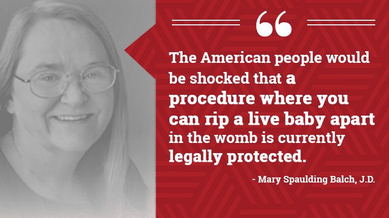 Pro-Life Legal Scholar Defends Constitutionality of Dismemberment Abortion Ban