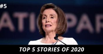 Top 5 of 2020 WEB - Trump stops Nancy Pelosi