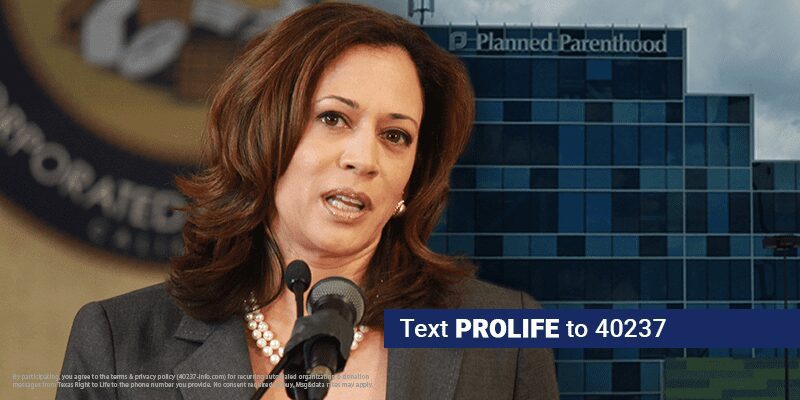 Further Evidence: Kamala Harris Colluded With Abortion Businesses