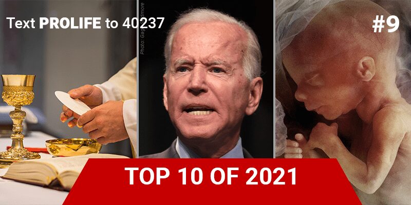 TOP 10 ARTICLES OF 2021: Biden on anyone who questions his Catholic faith: “I’m going to shove my rosary beads down their throat”