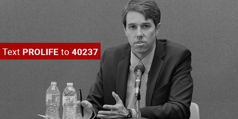 Tone Deaf: Beto Bashes Pro-Life Laws in City that Banned Abortion