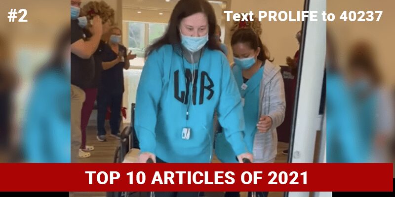 TOP 10 ARTICLES OF 2021: Mom wakes from coma the day before she was supposed to be removed from ventilator