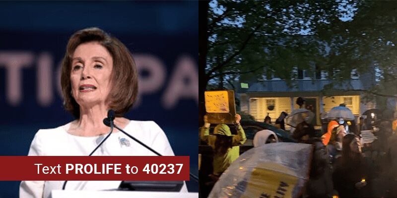 Nancy Pelosi Praises Abortion Mobs