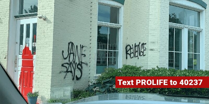 D.C. Pregnancy Resource Center Vandalized