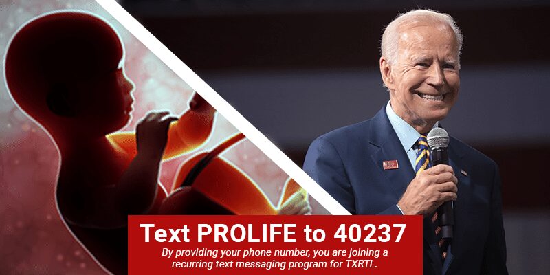 Biden Twists Pro-Life Law to Mandate Killing of Babies