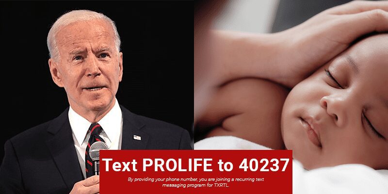 Biden Attacks 15-Week Pro-Life Law, Claims Catholic Church Supports Abortion in Rape Cases