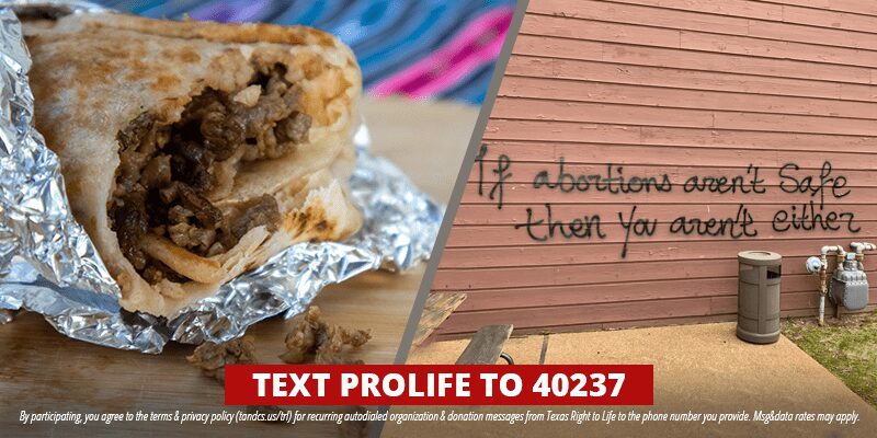 DNA on Half-Eaten Burrito Helps Authorities Arrest Pro-Abortion Suspect in Firebomb Attack